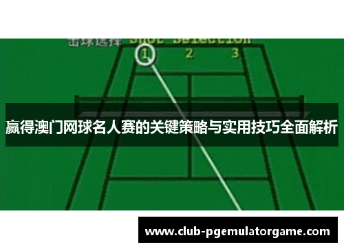 赢得澳门网球名人赛的关键策略与实用技巧全面解析