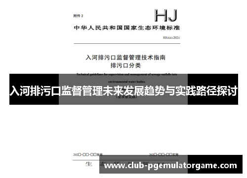 入河排污口监督管理未来发展趋势与实践路径探讨